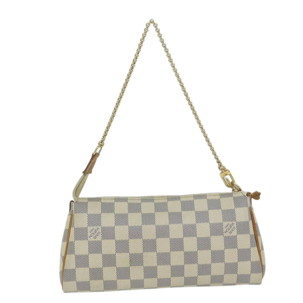 LOUIS VUITTON Damier Azur Eva Shoulder Bag 2way N55214 LV Auth yk10390 - 0