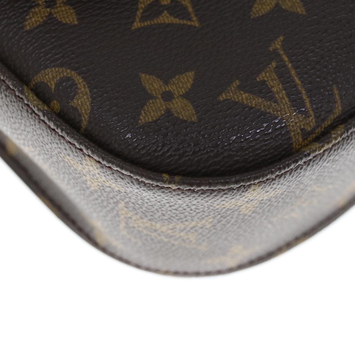 LOUIS VUITTON Monogram Saint Cloud GM Shoulder Bag M51242 LV Auth yk10427