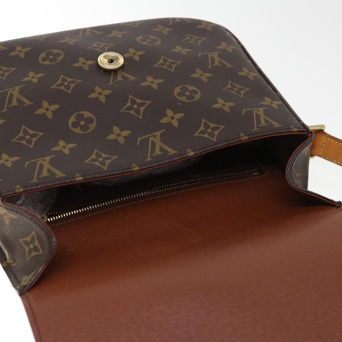 LOUIS VUITTON Monogram Saint Cloud GM Shoulder Bag M51242 LV Auth yk10427