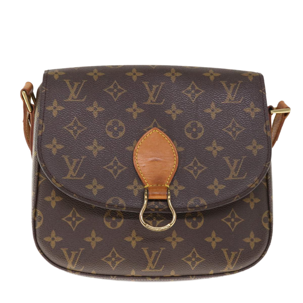 LOUIS VUITTON Monogram Saint Cloud GM Shoulder Bag M51242 LV Auth yk10427 - 0