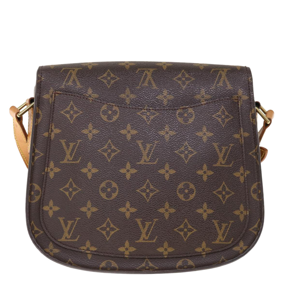 LOUIS VUITTON Monogram Saint Cloud GM Shoulder Bag M51242 LV Auth yk10427