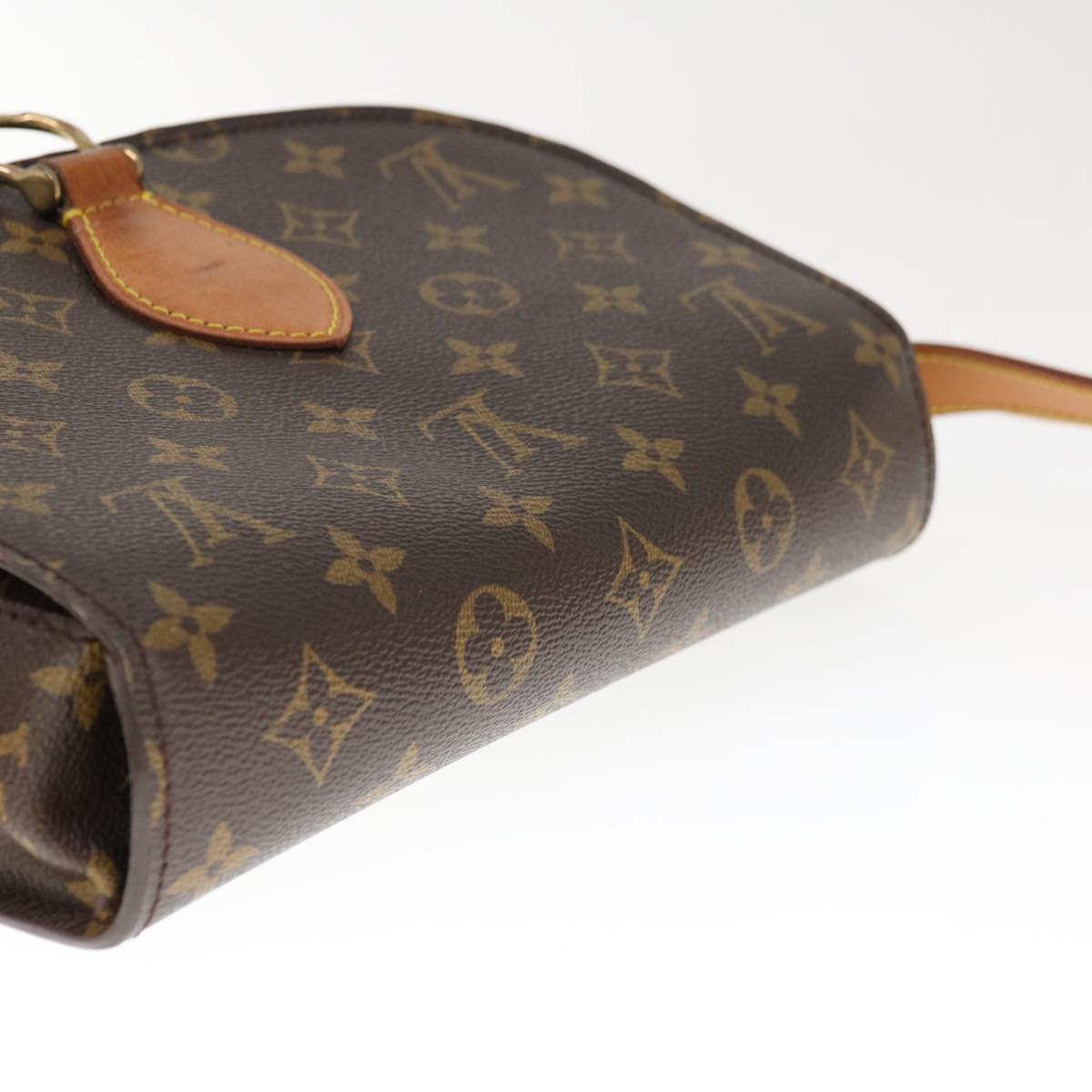 LOUIS VUITTON Monogram Saint Cloud GM Shoulder Bag M51242 LV Auth yk10427