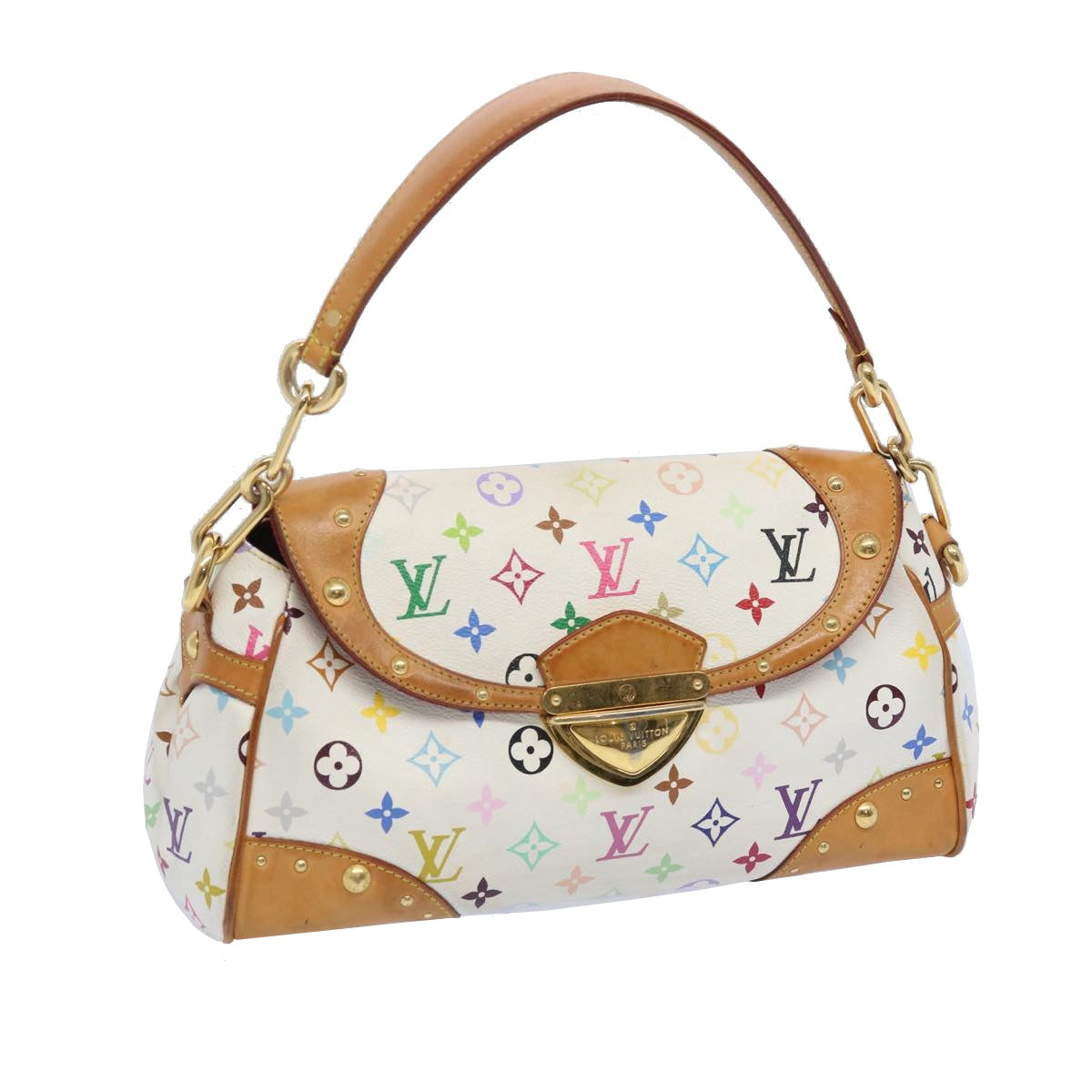 LOUIS VUITTON Monogram Multicolor Beverly MM Shoulder Bag M40203 Auth yk10439