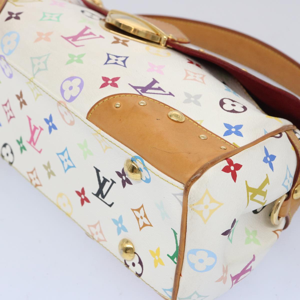 LOUIS VUITTON Monogram Multicolor Beverly MM Shoulder Bag M40203 Auth yk10439