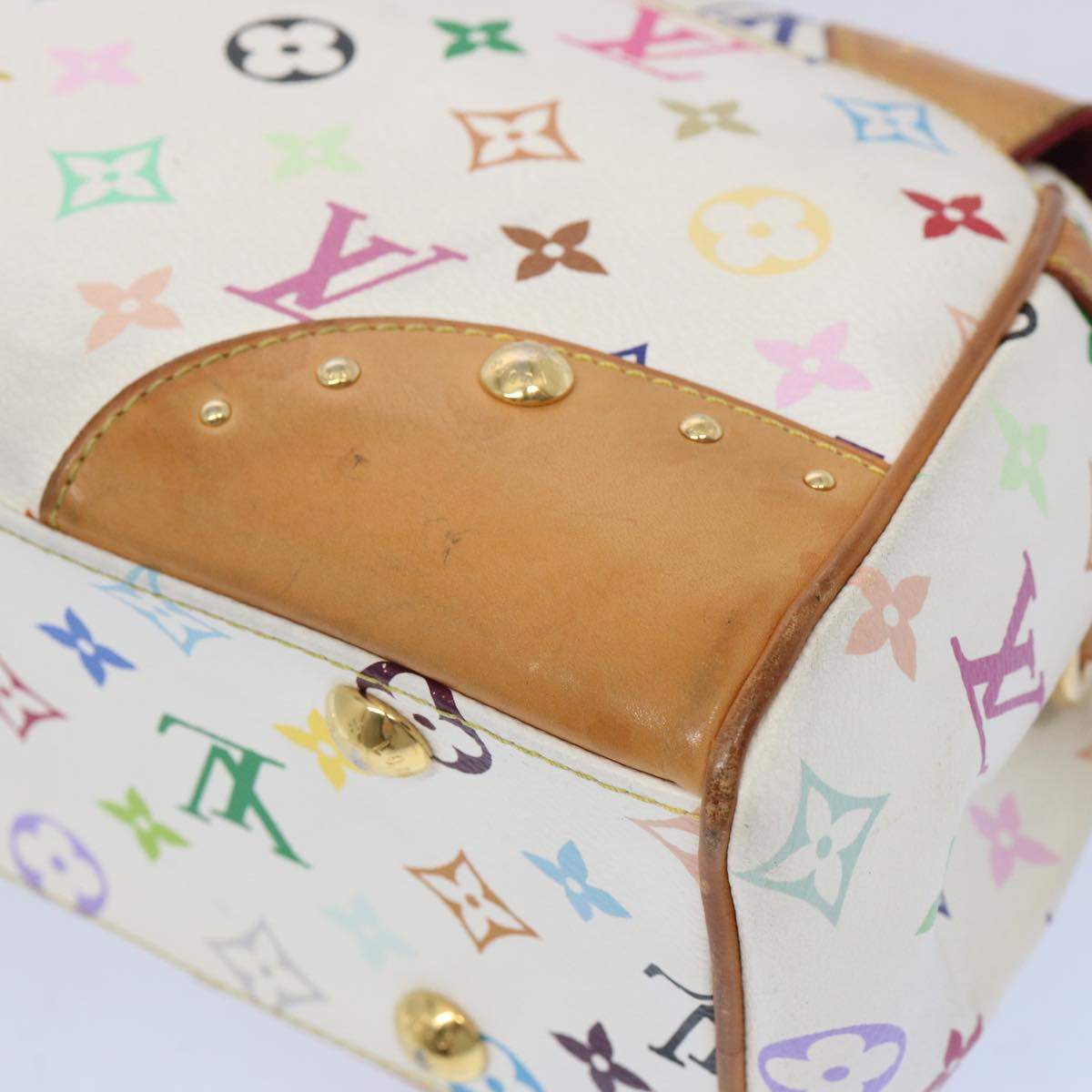 LOUIS VUITTON Monogram Multicolor Beverly MM Shoulder Bag M40203 Auth yk10439