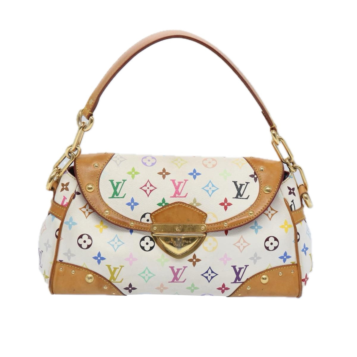 LOUIS VUITTON Monogram Multicolor Beverly MM Shoulder Bag M40203 Auth yk10439