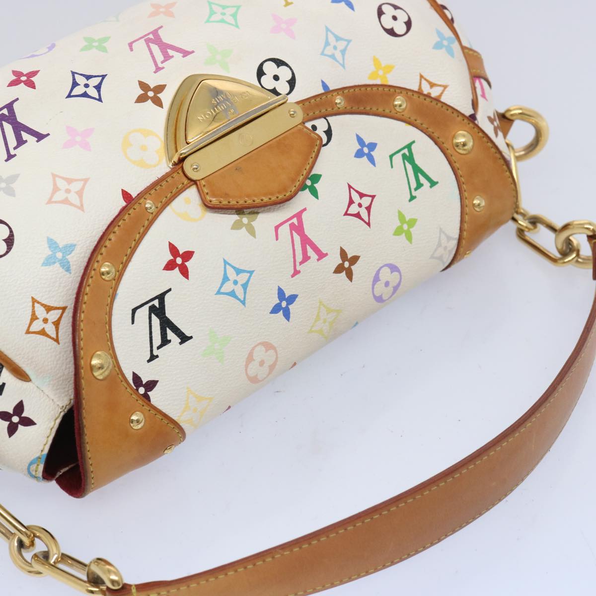 LOUIS VUITTON Monogram Multicolor Beverly MM Shoulder Bag M40203 Auth yk10439