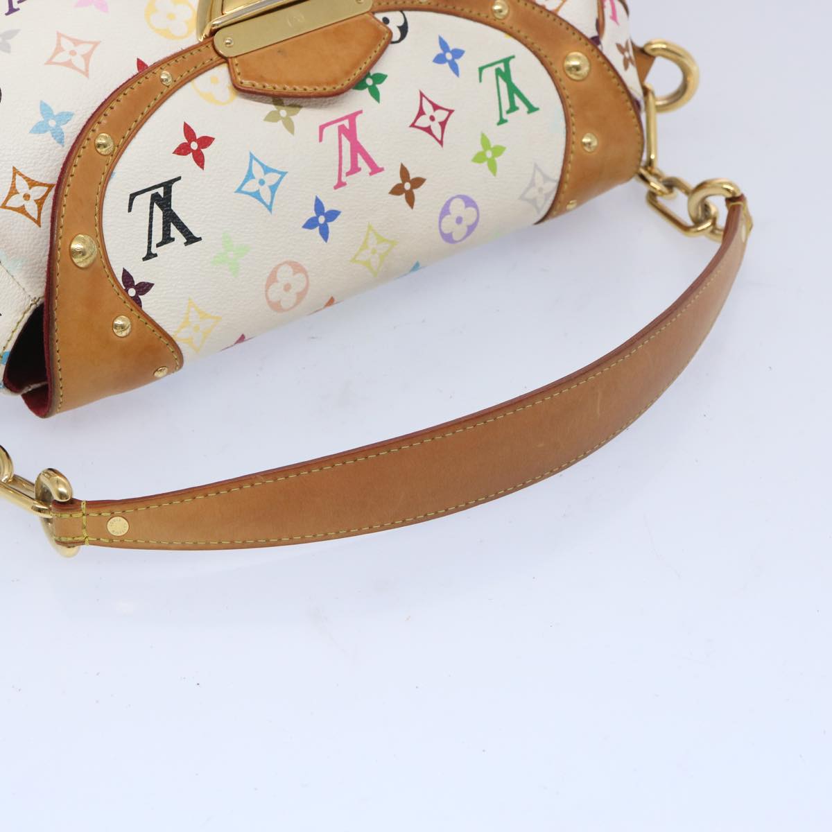 LOUIS VUITTON Monogram Multicolor Beverly MM Shoulder Bag M40203 Auth yk10439