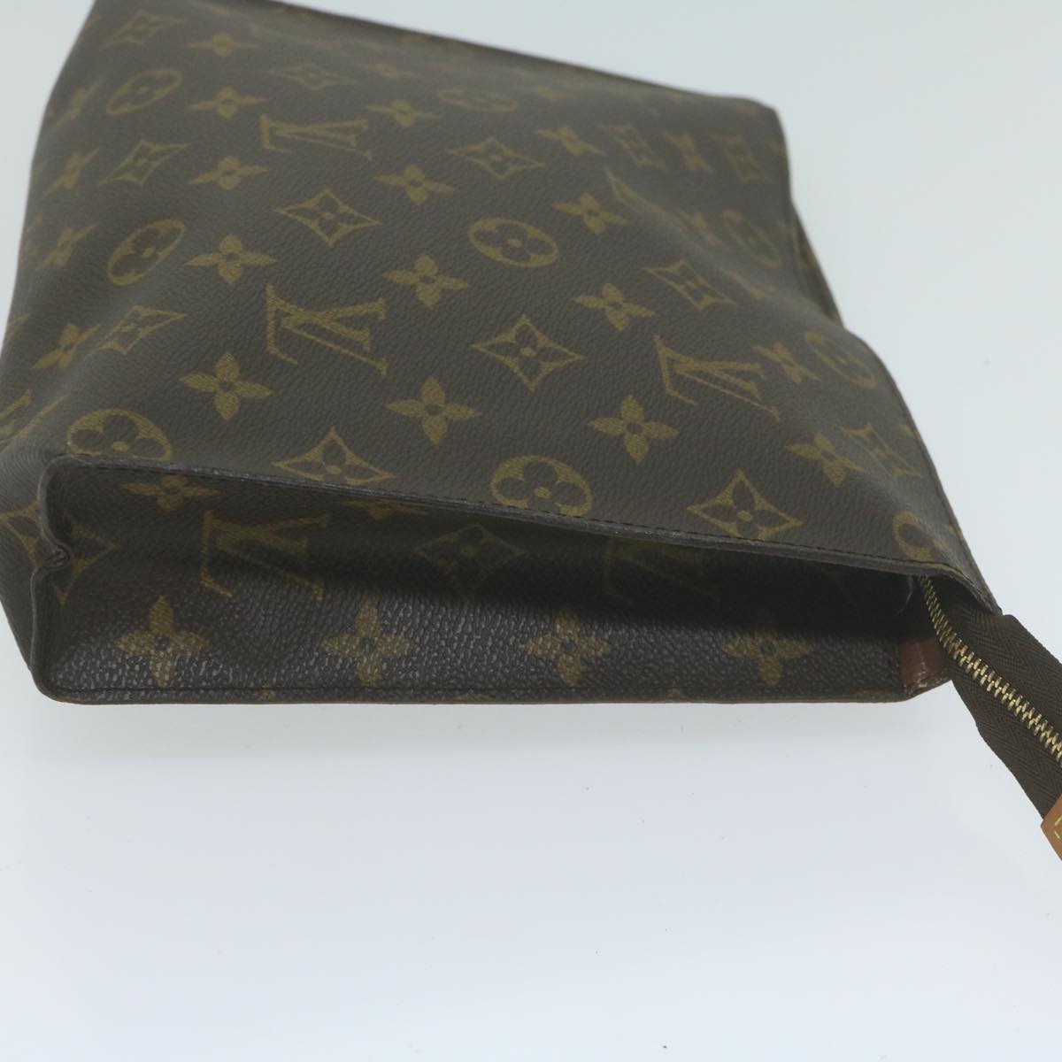 LOUIS VUITTON Monogram Poche Toilette 26 Pouch M47542 LV Auth yk10440