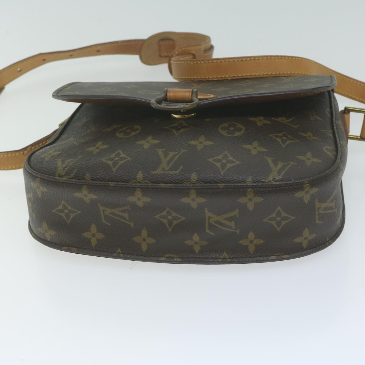 LOUIS VUITTON Monogram Saint Cloud GM Shoulder Bag M51242 LV Auth yk10444