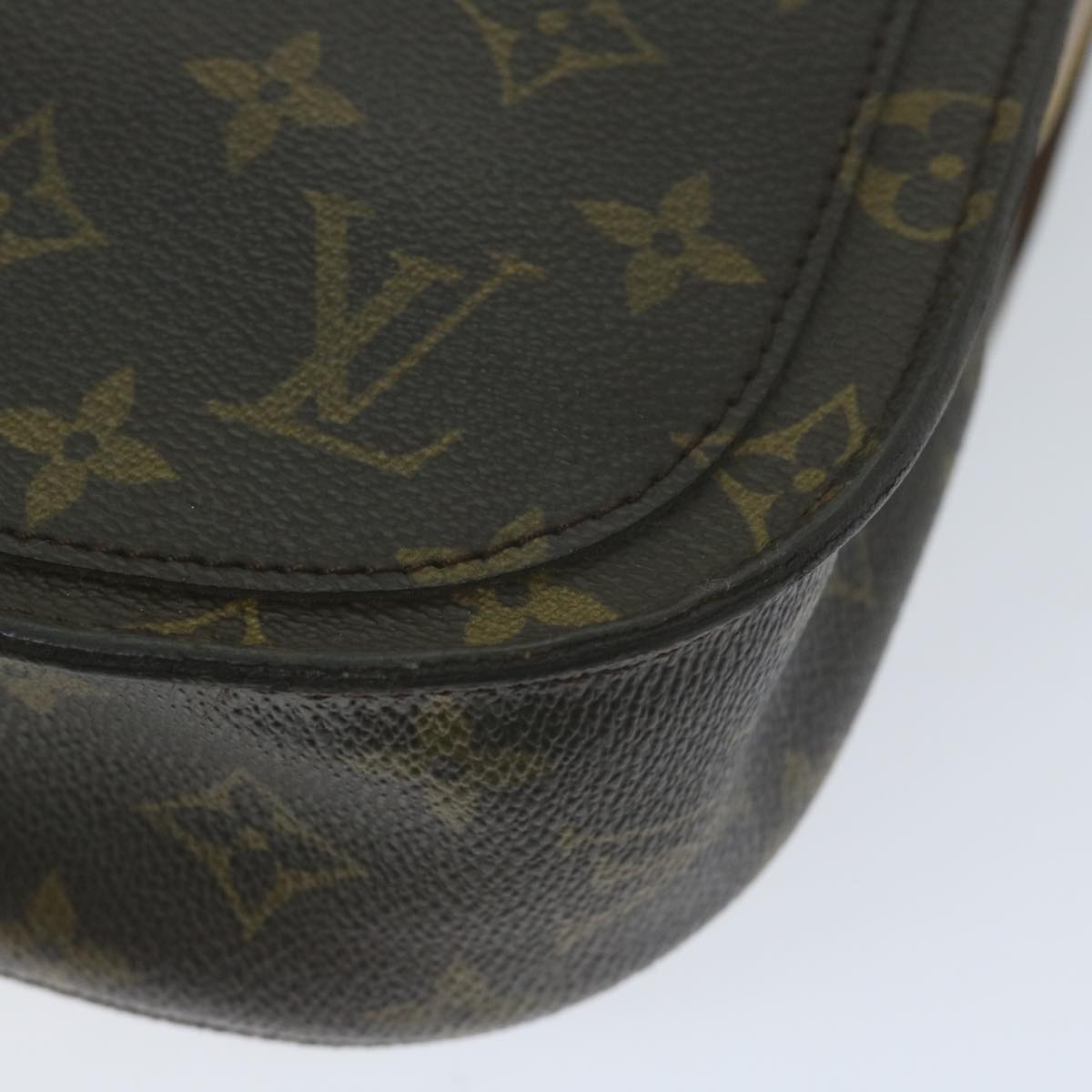 LOUIS VUITTON Monogram Saint Cloud GM Shoulder Bag M51242 LV Auth yk10444