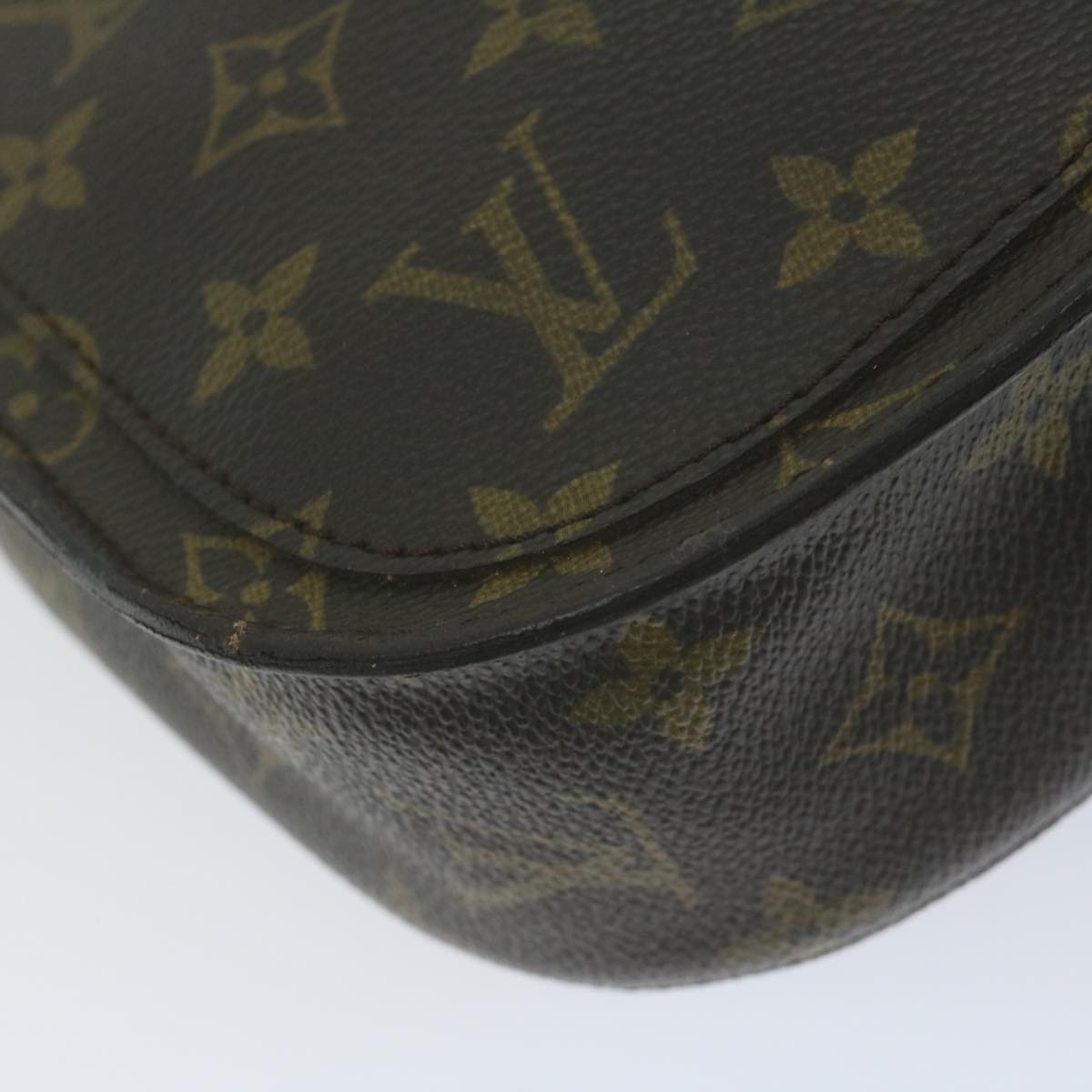 LOUIS VUITTON Monogram Saint Cloud GM Shoulder Bag M51242 LV Auth yk10444