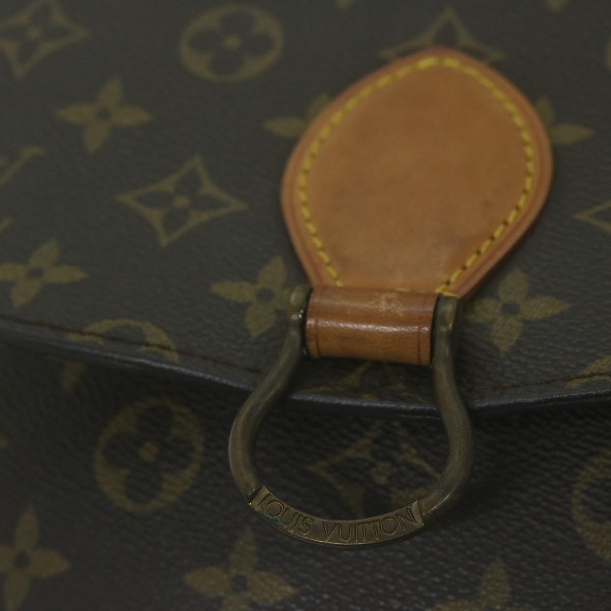 LOUIS VUITTON Monogram Saint Cloud GM Shoulder Bag M51242 LV Auth yk10444