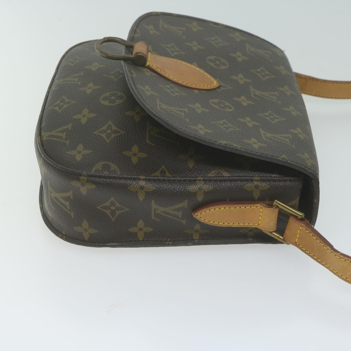 LOUIS VUITTON Monogram Saint Cloud GM Shoulder Bag M51242 LV Auth yk10444