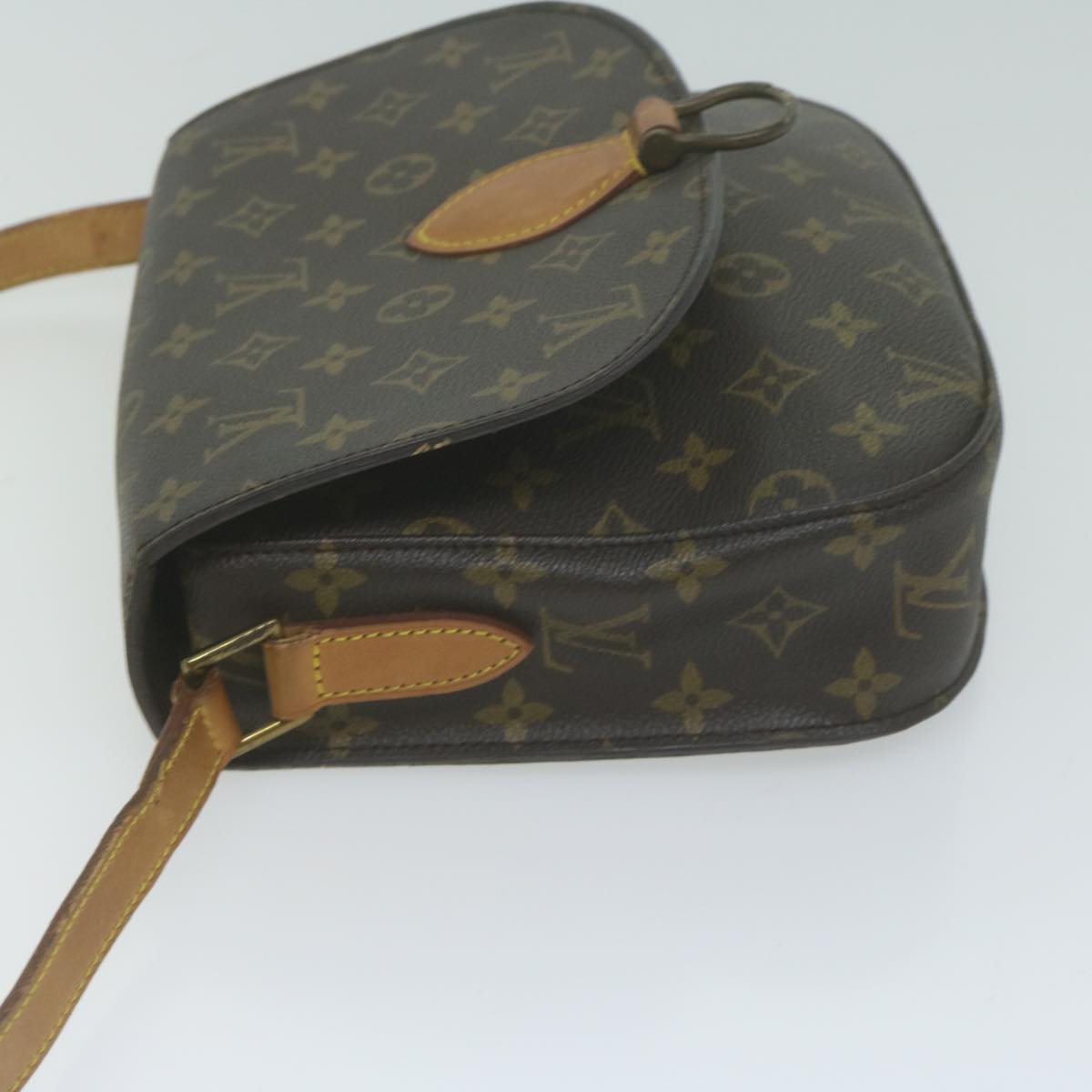 LOUIS VUITTON Monogram Saint Cloud GM Shoulder Bag M51242 LV Auth yk10444