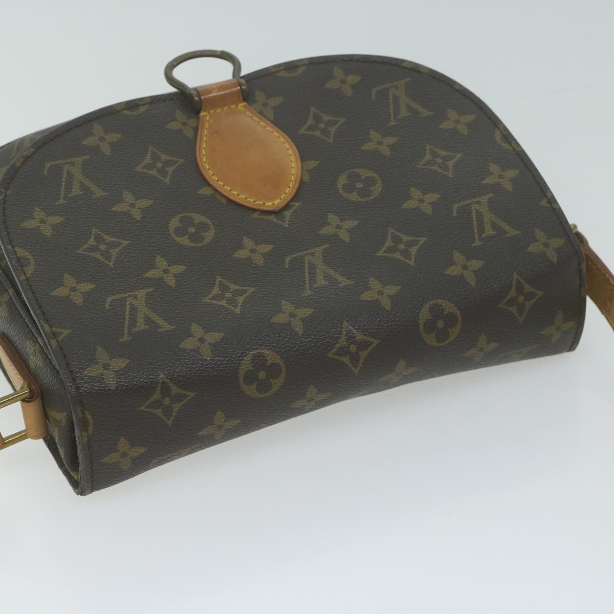 LOUIS VUITTON Monogram Saint Cloud GM Shoulder Bag M51242 LV Auth yk10444