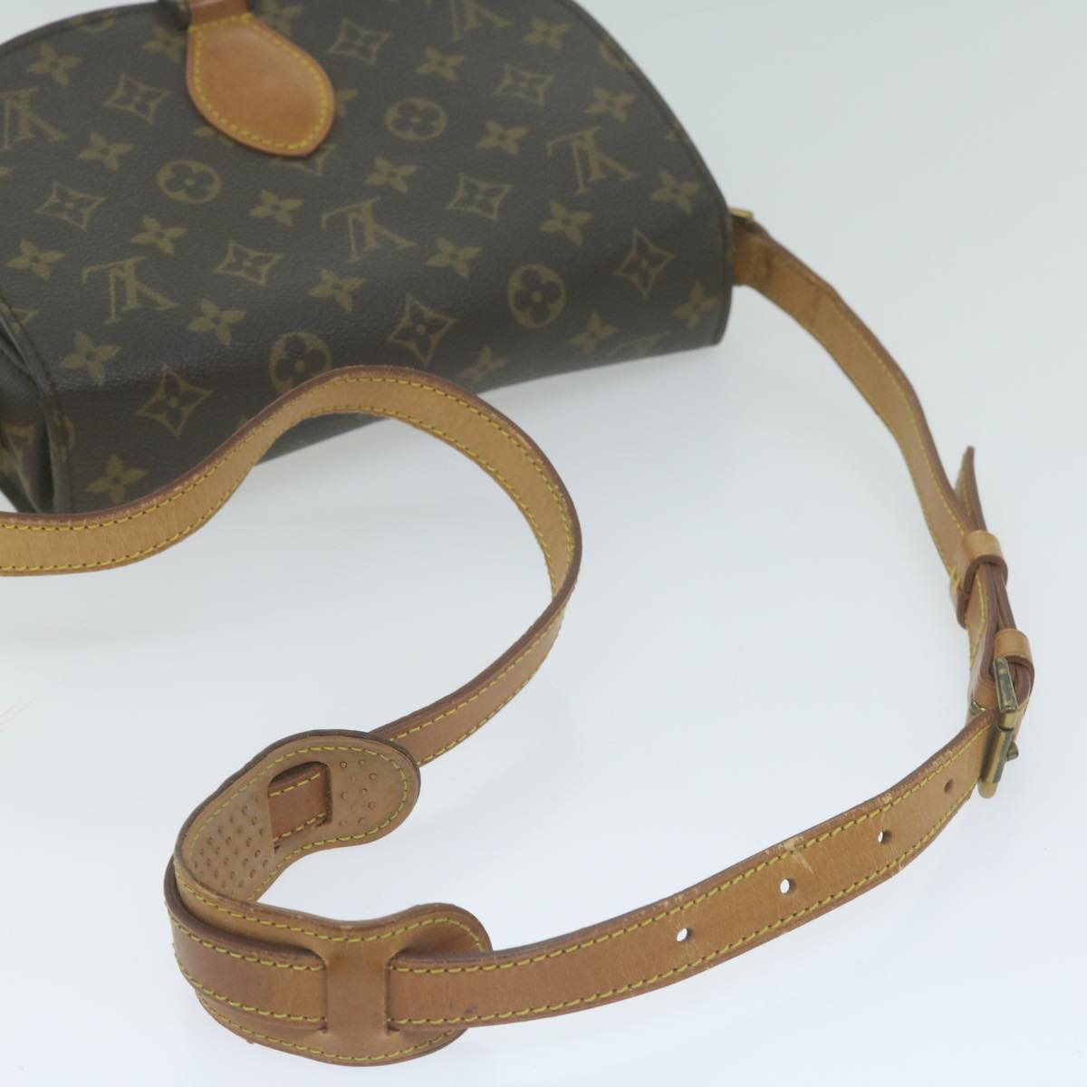 LOUIS VUITTON Monogram Saint Cloud GM Shoulder Bag M51242 LV Auth yk10444