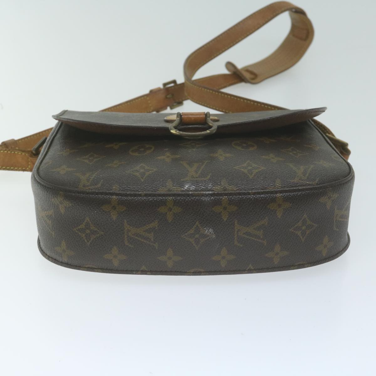 LOUIS VUITTON Monogram Saint Cloud GM Shoulder Bag M51242 LV Auth yk10445