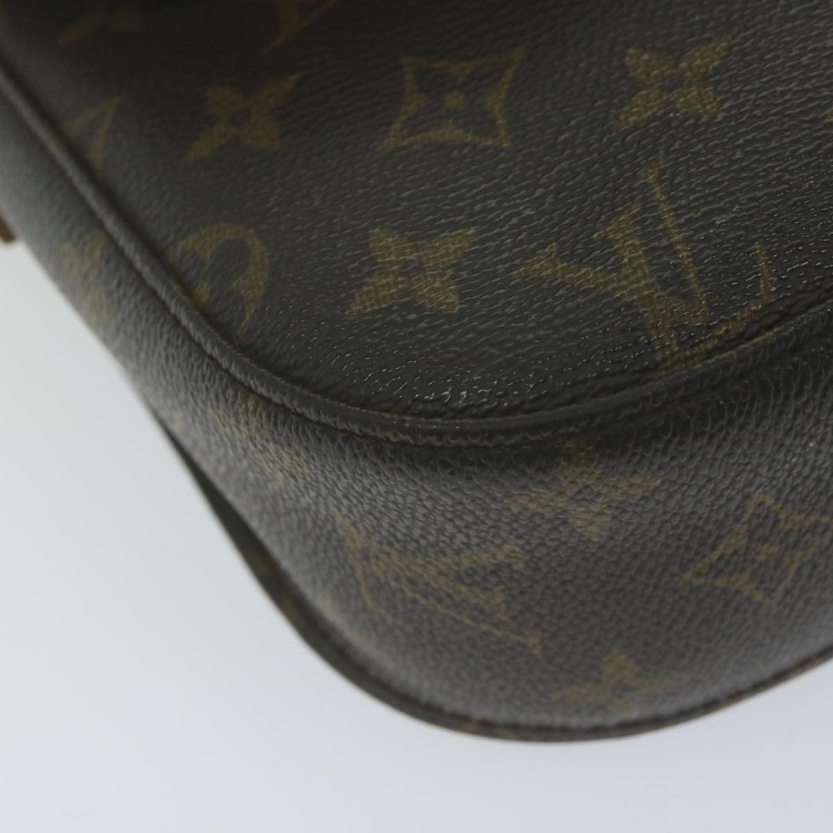 LOUIS VUITTON Monogram Saint Cloud GM Shoulder Bag M51242 LV Auth yk10445