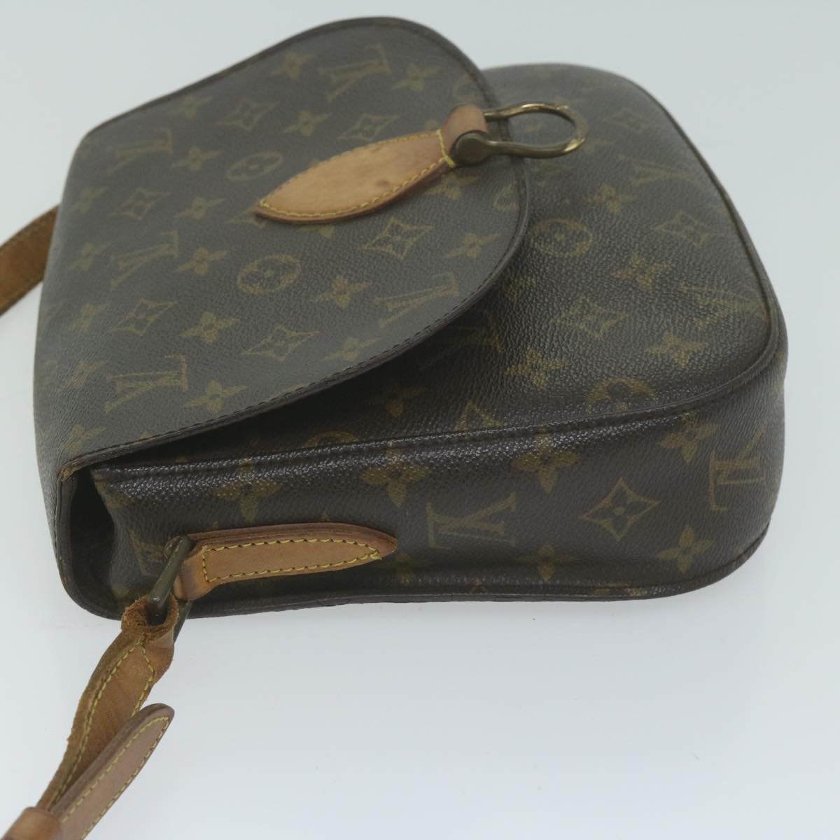 LOUIS VUITTON Monogram Saint Cloud GM Shoulder Bag M51242 LV Auth yk10445