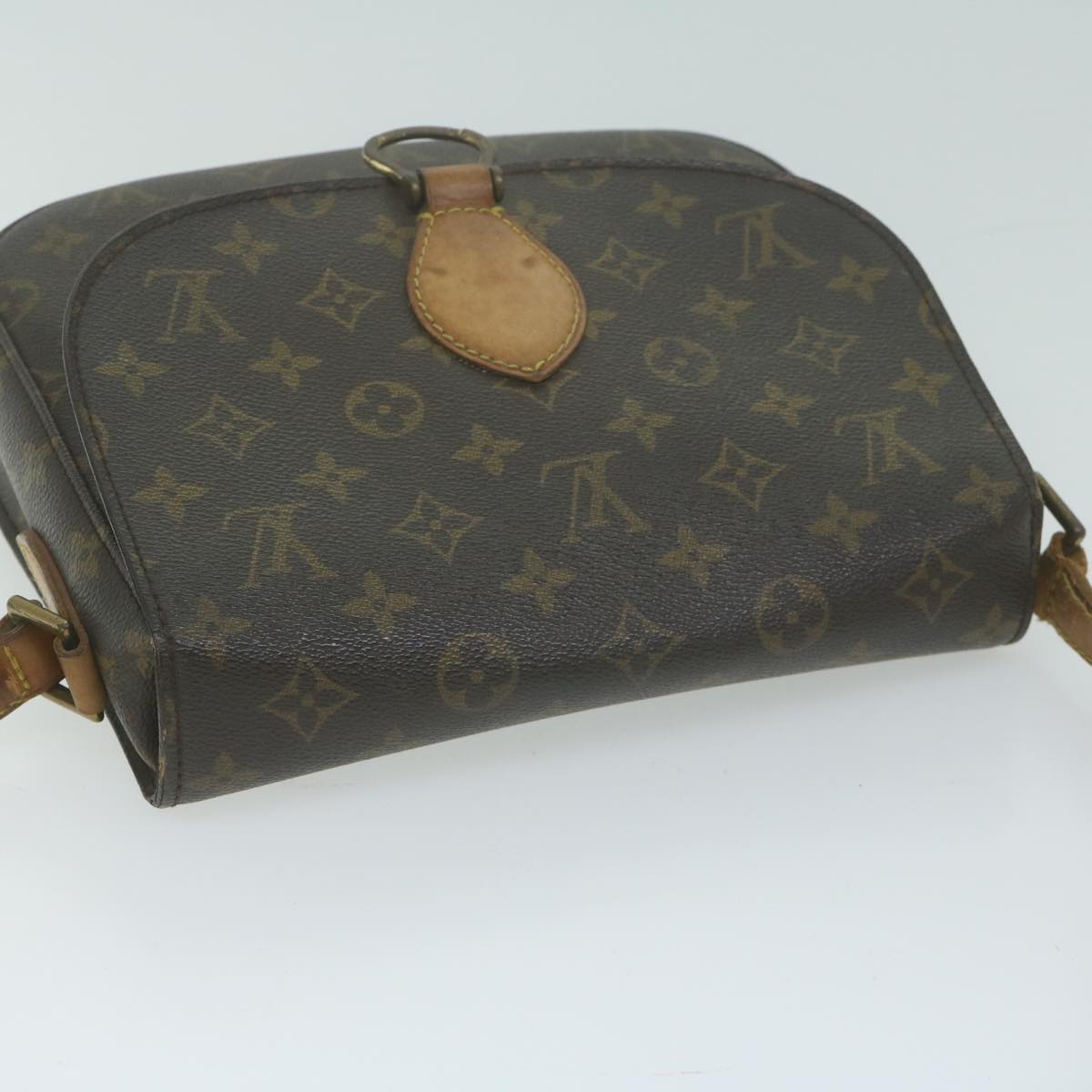 LOUIS VUITTON Monogram Saint Cloud GM Shoulder Bag M51242 LV Auth yk10445