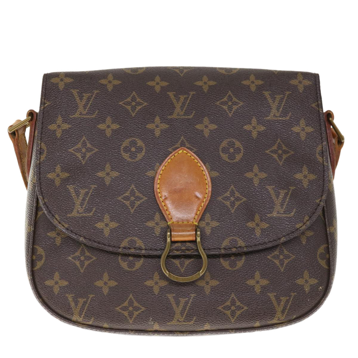 LOUIS VUITTON Monogram Saint Cloud GM Shoulder Bag M51242 LV Auth yk10450 - 0