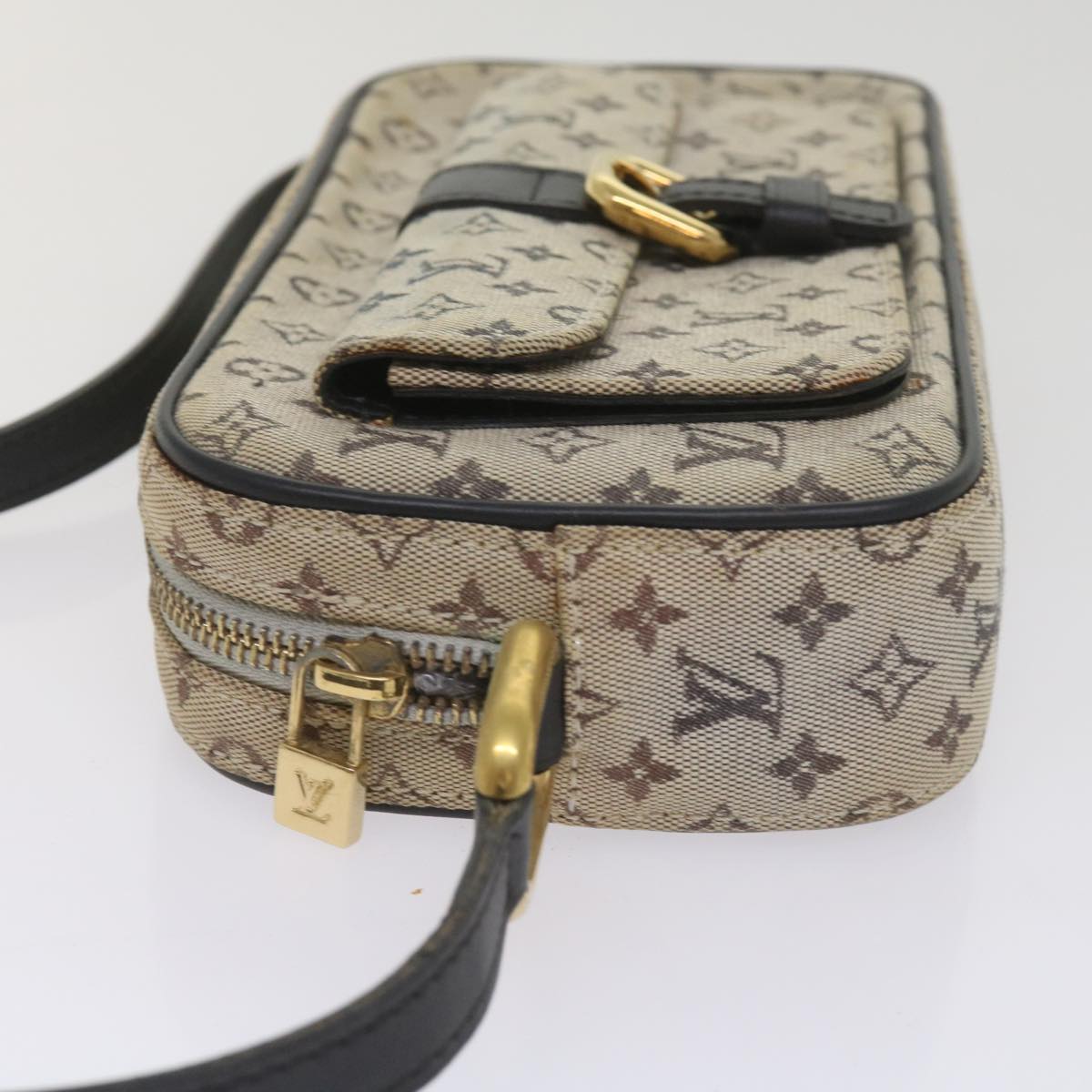 LOUIS VUITTON Monogram Mini Juliet MM Shoulder Bag Navy M92217 LV Auth yk10479