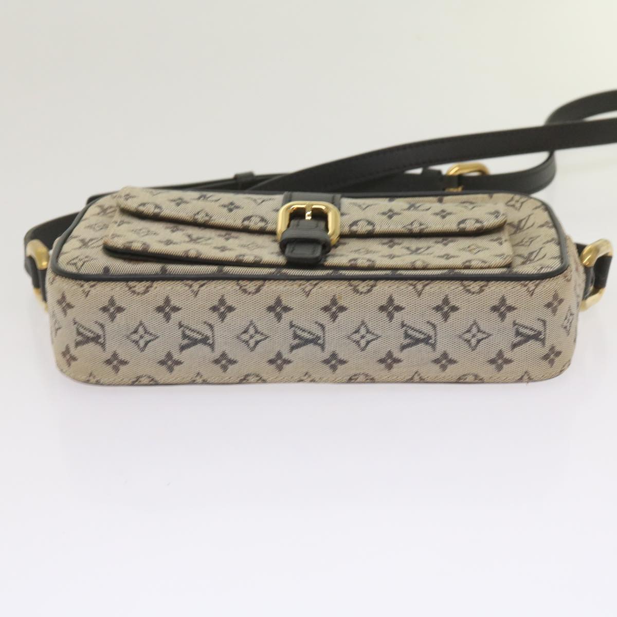 LOUIS VUITTON Monogram Mini Juliet MM Shoulder Bag Navy M92217 LV Auth yk10479