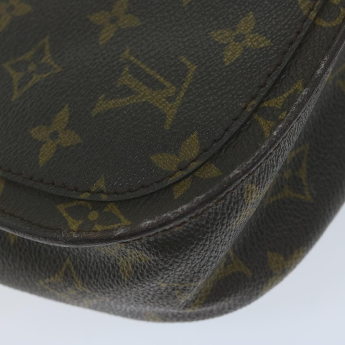 LOUIS VUITTON Monogram Saint Cloud GM Shoulder Bag M51242 LV Auth yk10482