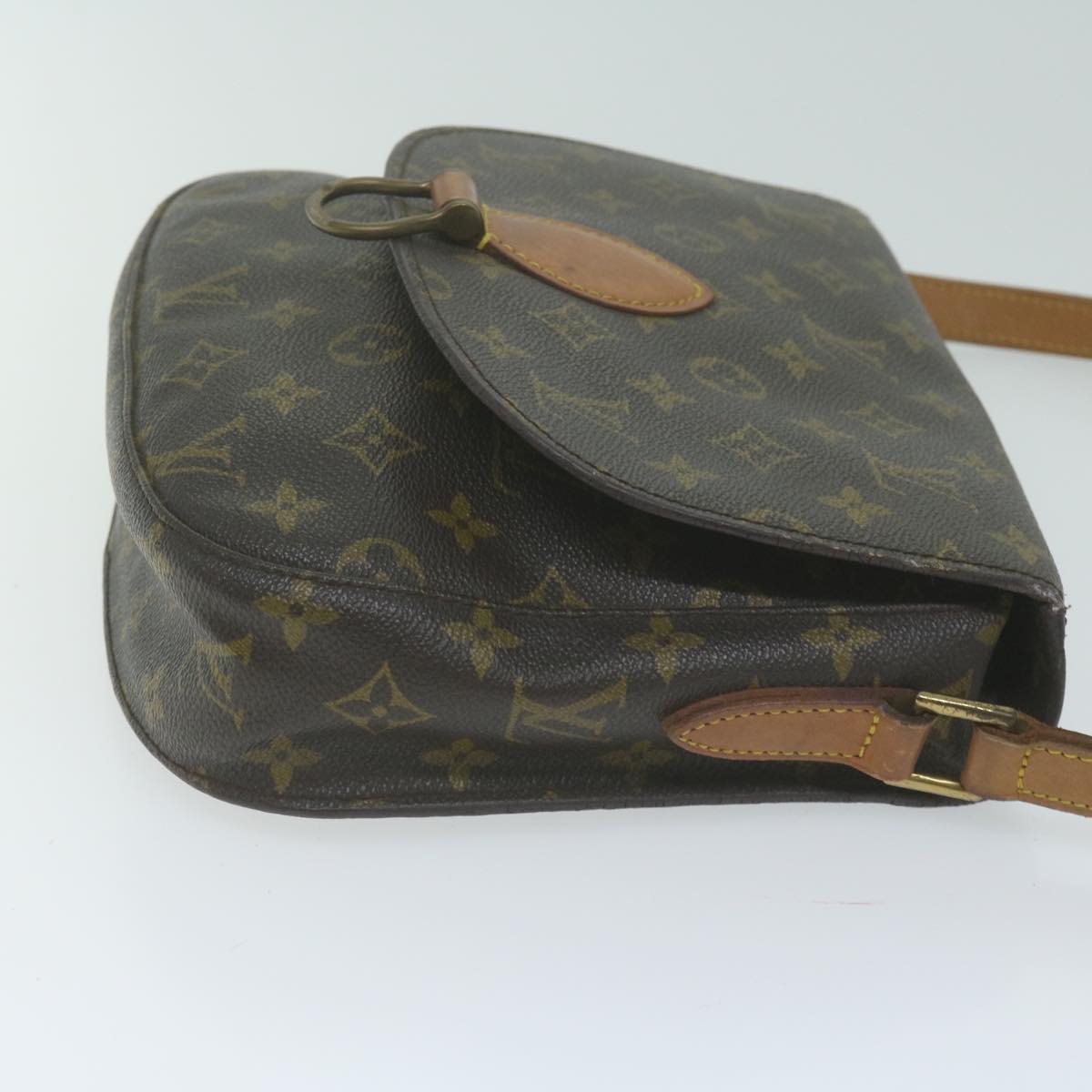 LOUIS VUITTON Monogram Saint Cloud GM Shoulder Bag M51242 LV Auth yk10482