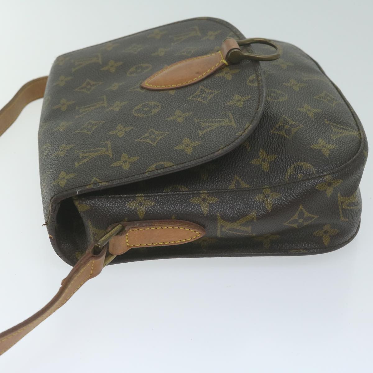 LOUIS VUITTON Monogram Saint Cloud GM Shoulder Bag M51242 LV Auth yk10482