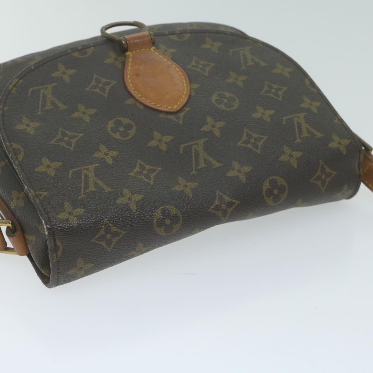 LOUIS VUITTON Monogram Saint Cloud GM Shoulder Bag M51242 LV Auth yk10482