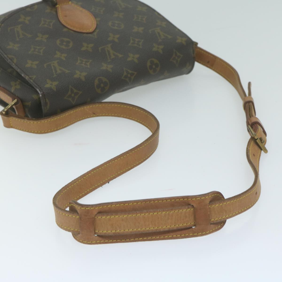 LOUIS VUITTON Monogram Saint Cloud GM Shoulder Bag M51242 LV Auth yk10482