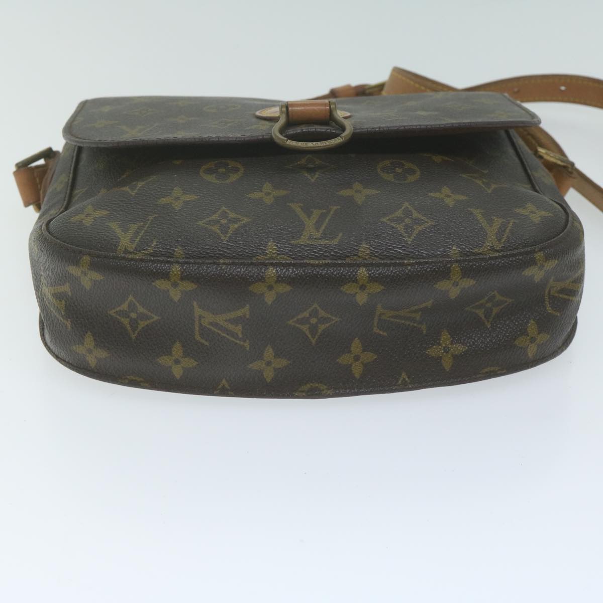 LOUIS VUITTON Monogram Saint Cloud GM Shoulder Bag M51242 LV Auth yk10482