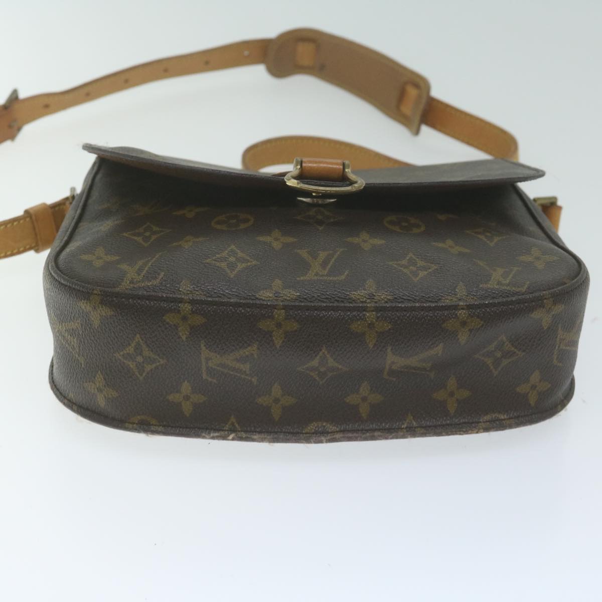 LOUIS VUITTON Monogram Saint Cloud GM Shoulder Bag M51242 LV Auth yk10483