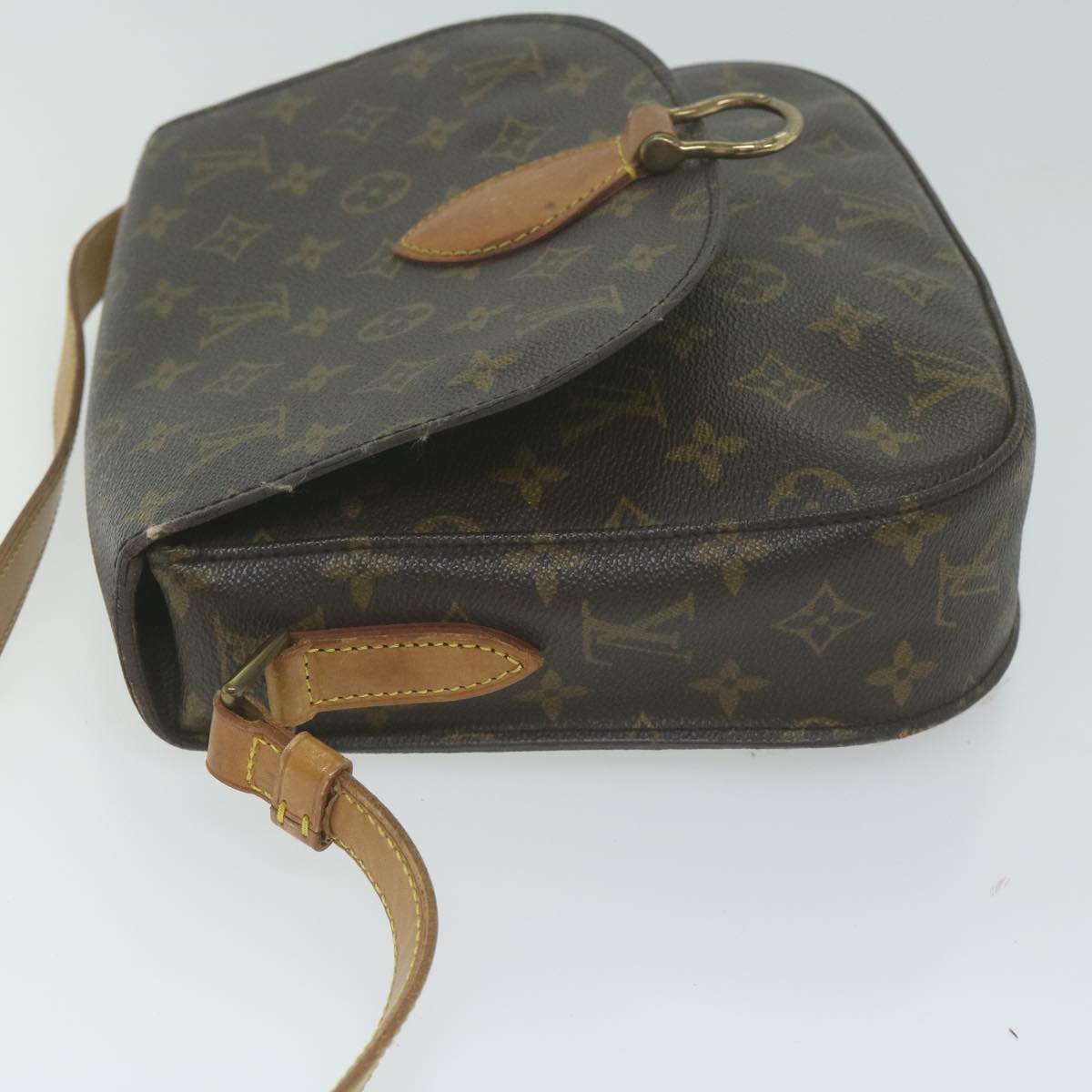 LOUIS VUITTON Monogram Saint Cloud GM Shoulder Bag M51242 LV Auth yk10483