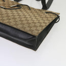GUCCI GG Canvas Tote Bag Beige 0021053 Auth yk10540-8