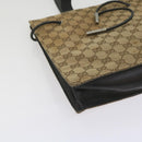 GUCCI GG Canvas Tote Bag Beige 0021053 Auth yk10540-15
