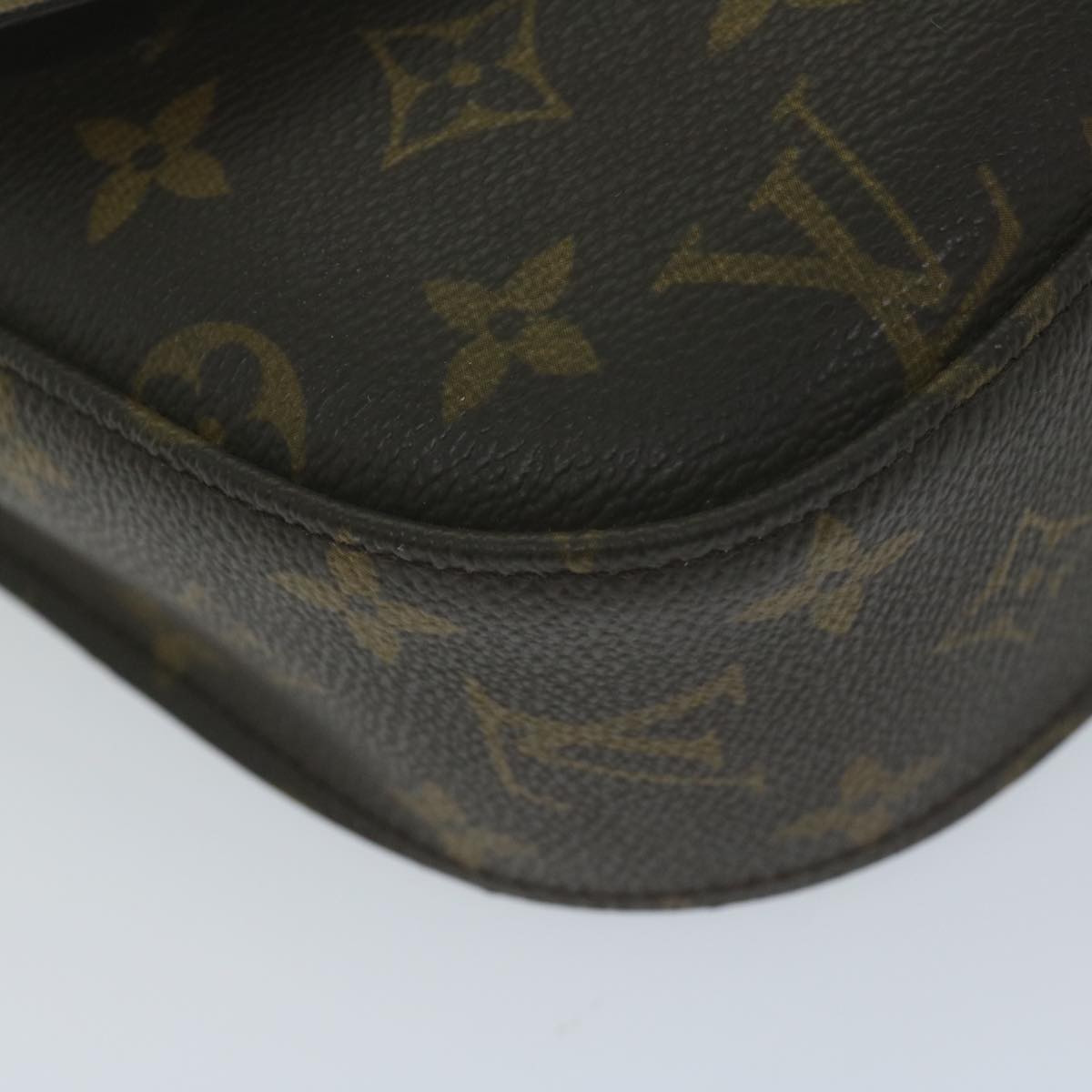 LOUIS VUITTON Monogram Saint Cloud GM Shoulder Bag M51242 LV Auth yk10561