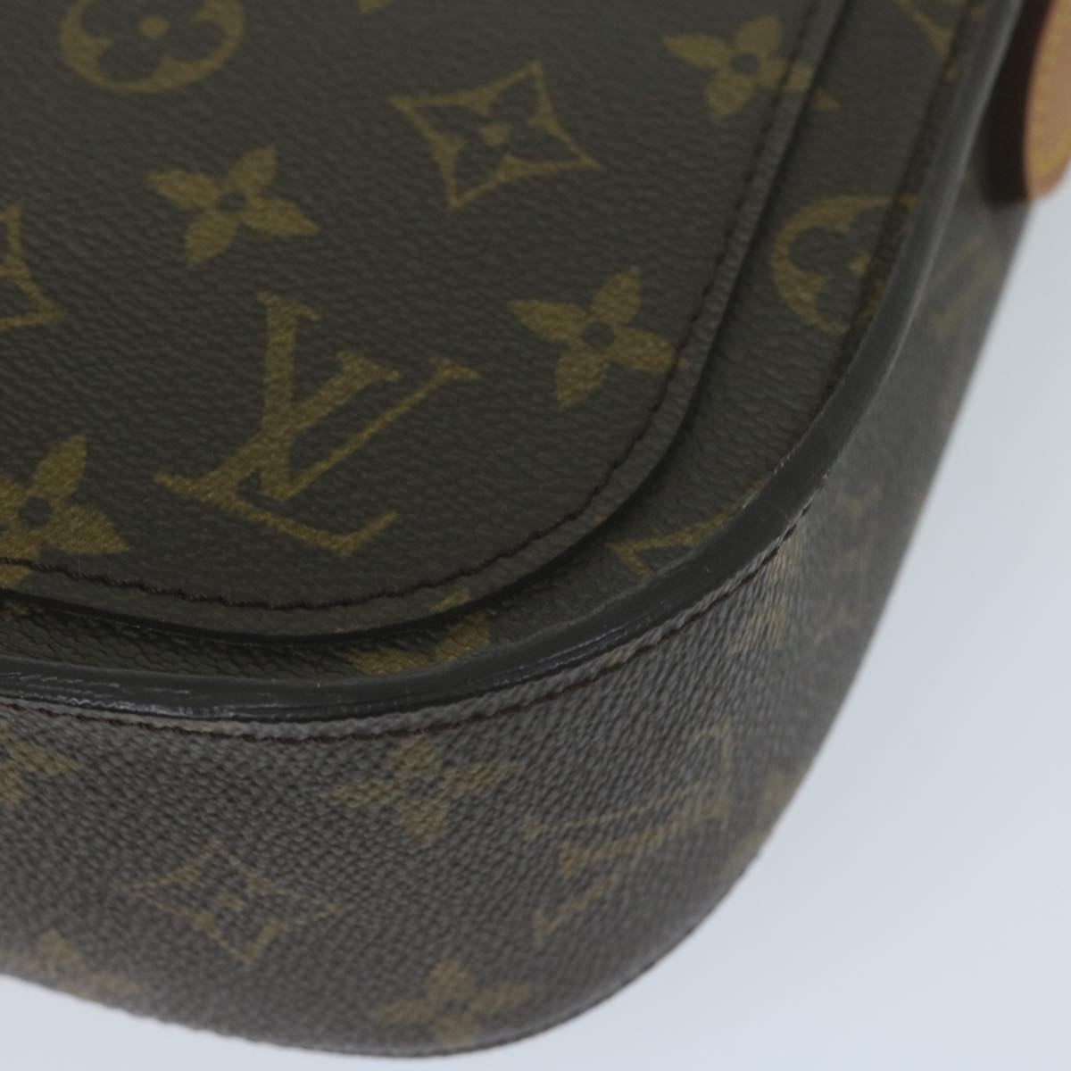 LOUIS VUITTON Monogram Saint Cloud GM Shoulder Bag M51242 LV Auth yk10561