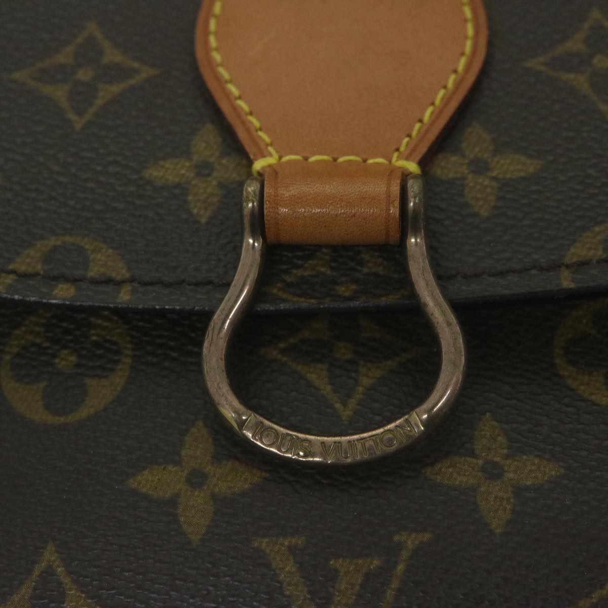 LOUIS VUITTON Monogram Saint Cloud GM Shoulder Bag M51242 LV Auth yk10561