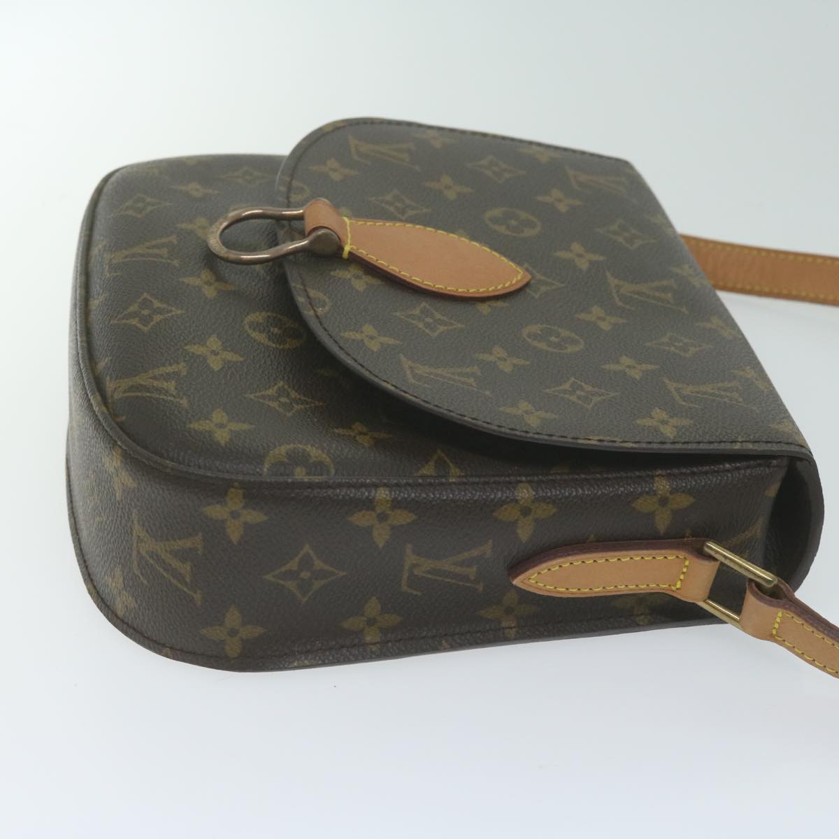 LOUIS VUITTON Monogram Saint Cloud GM Shoulder Bag M51242 LV Auth yk10561