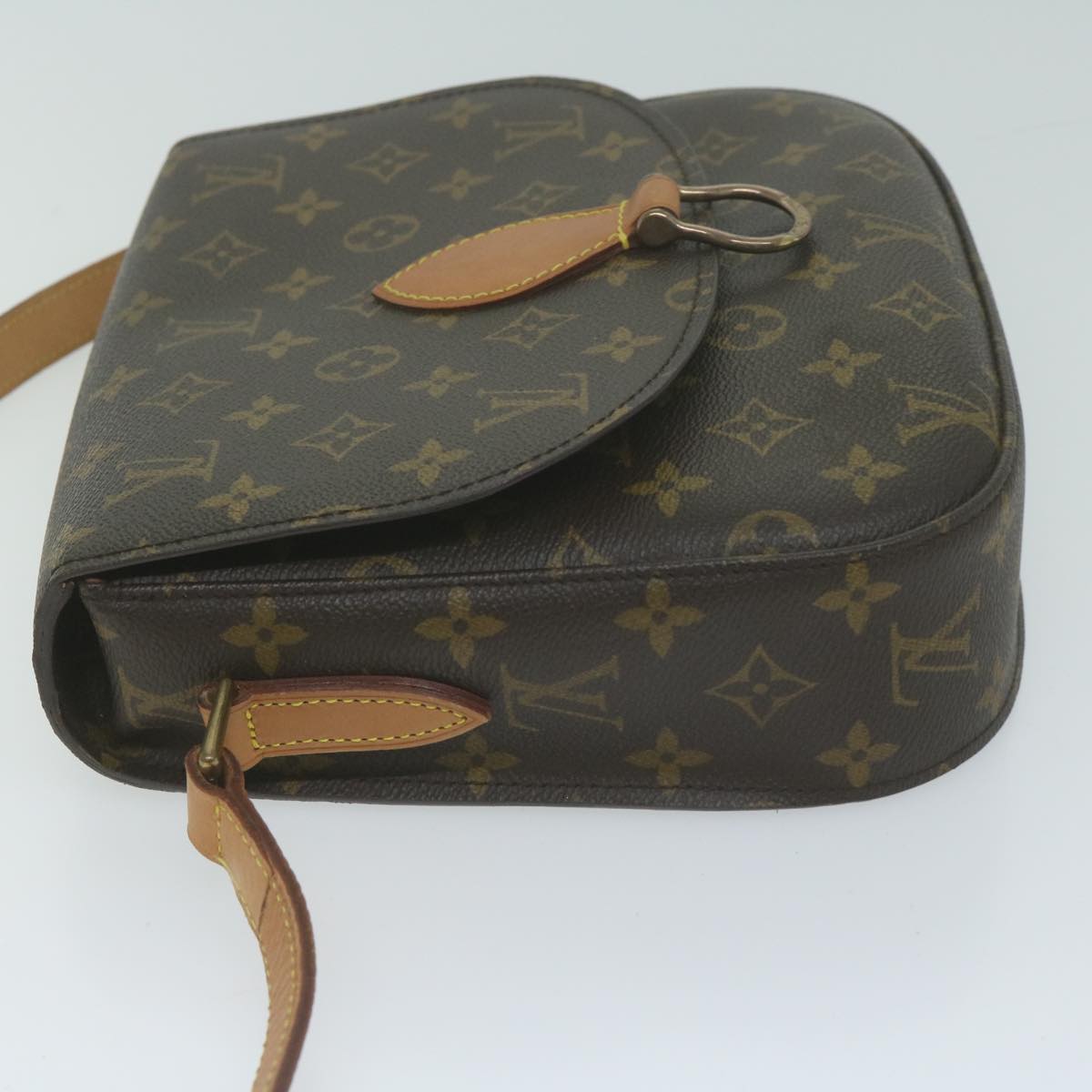 LOUIS VUITTON Monogram Saint Cloud GM Shoulder Bag M51242 LV Auth yk10561