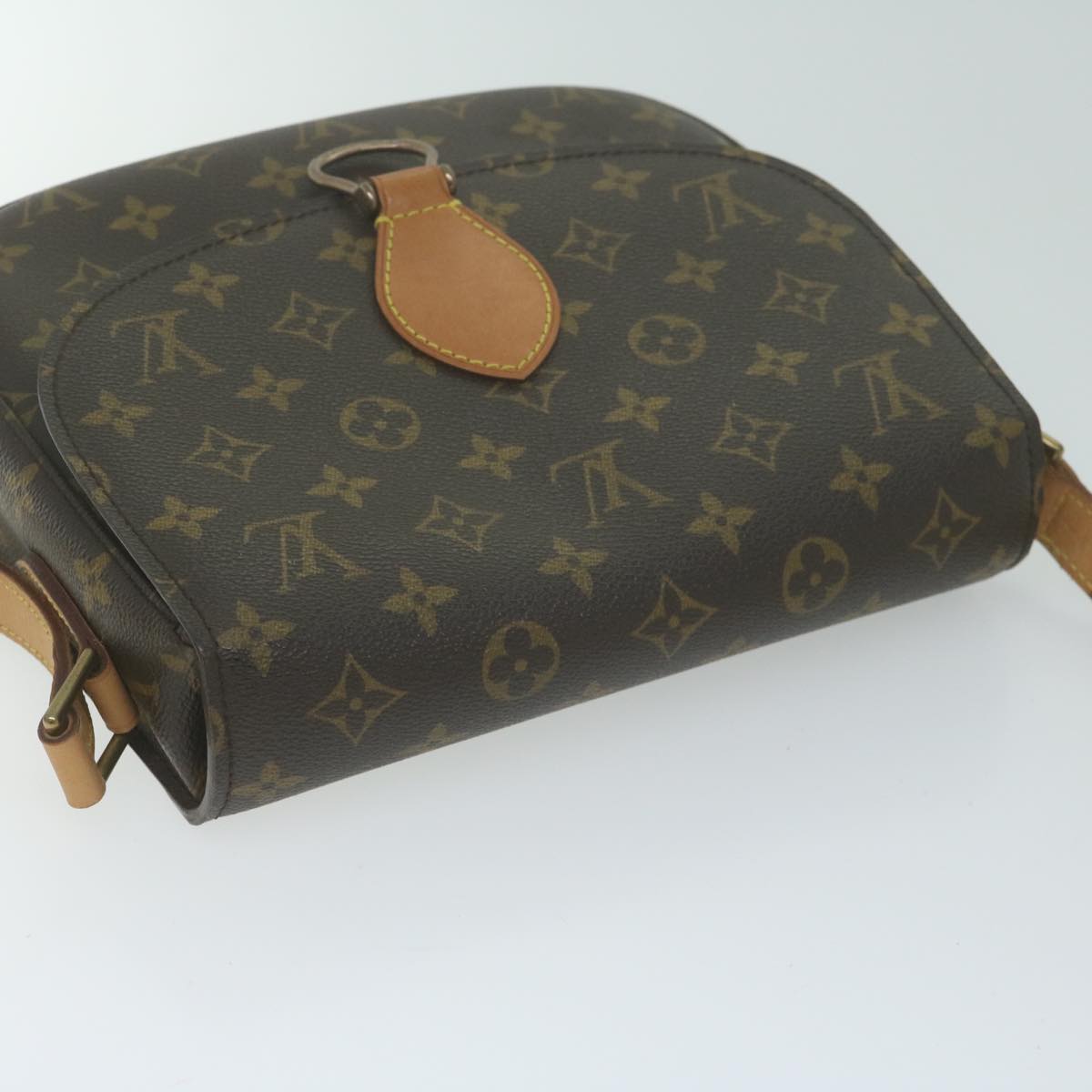 LOUIS VUITTON Monogram Saint Cloud GM Shoulder Bag M51242 LV Auth yk10561