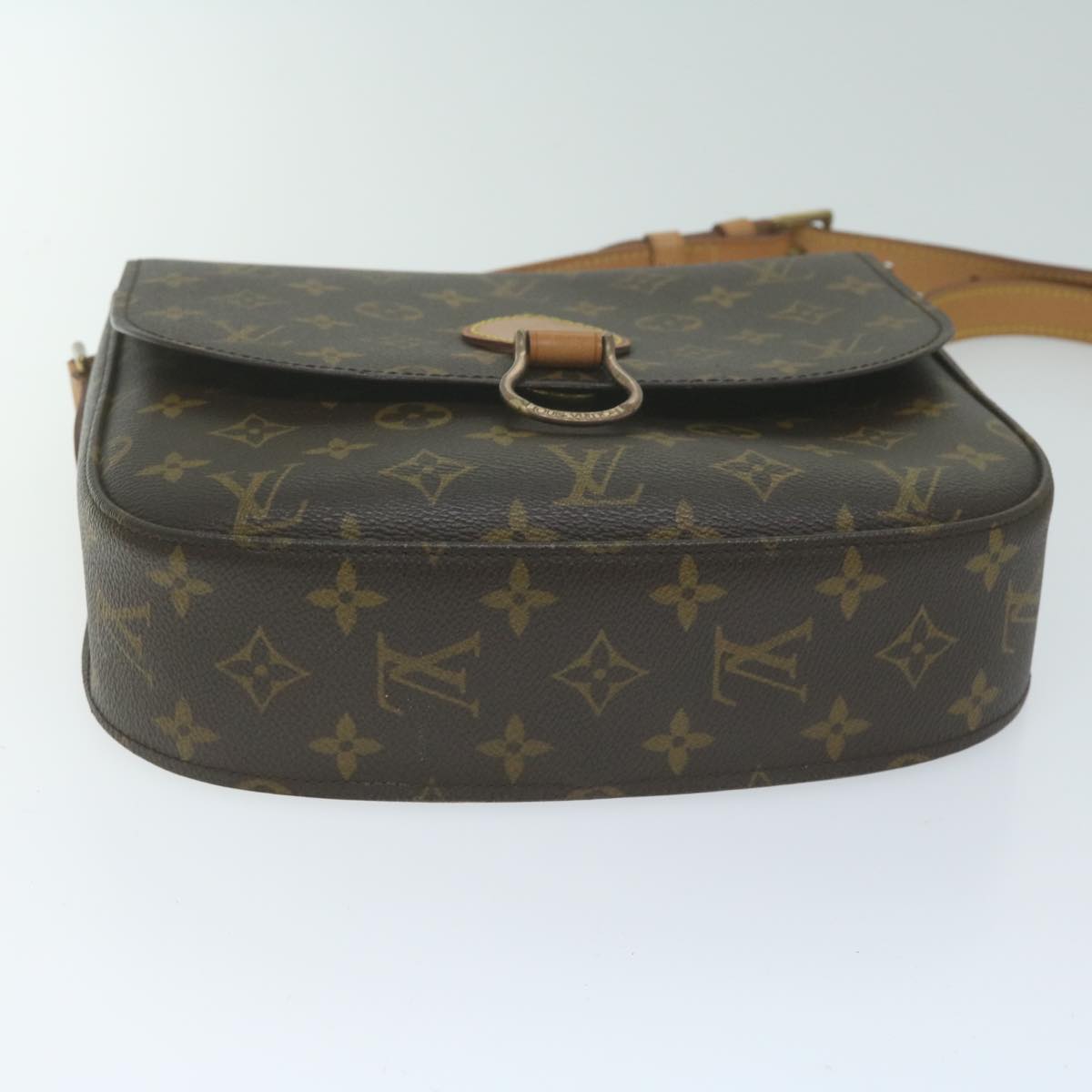 LOUIS VUITTON Monogram Saint Cloud GM Shoulder Bag M51242 LV Auth yk10561