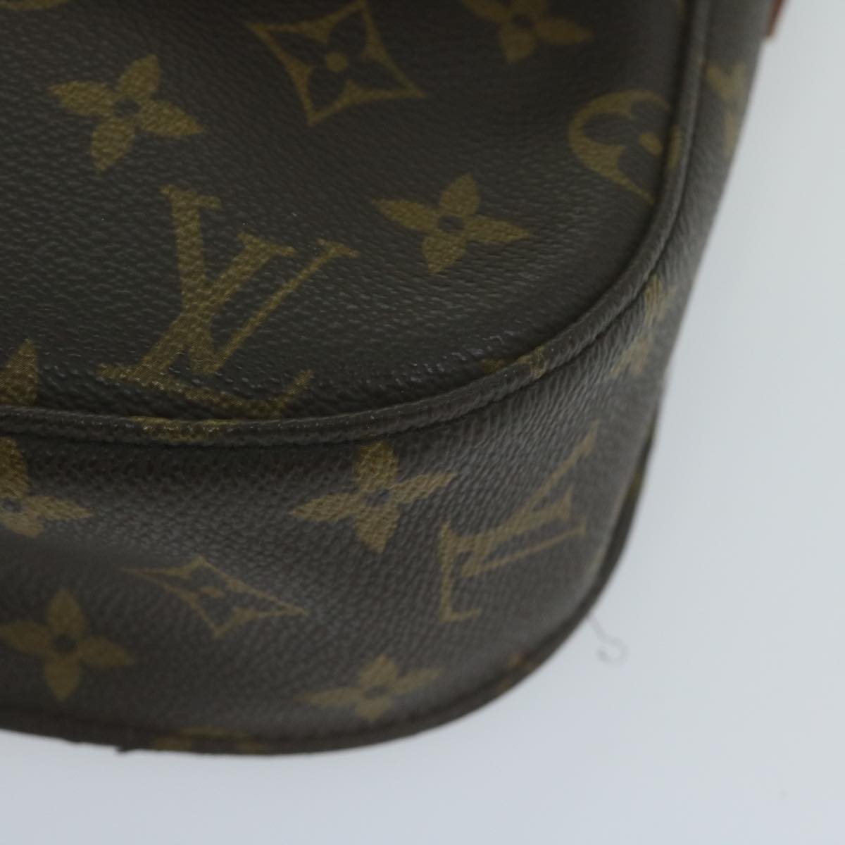 LOUIS VUITTON Monogram Saint Cloud GM Shoulder Bag M51242 LV Auth yk10581