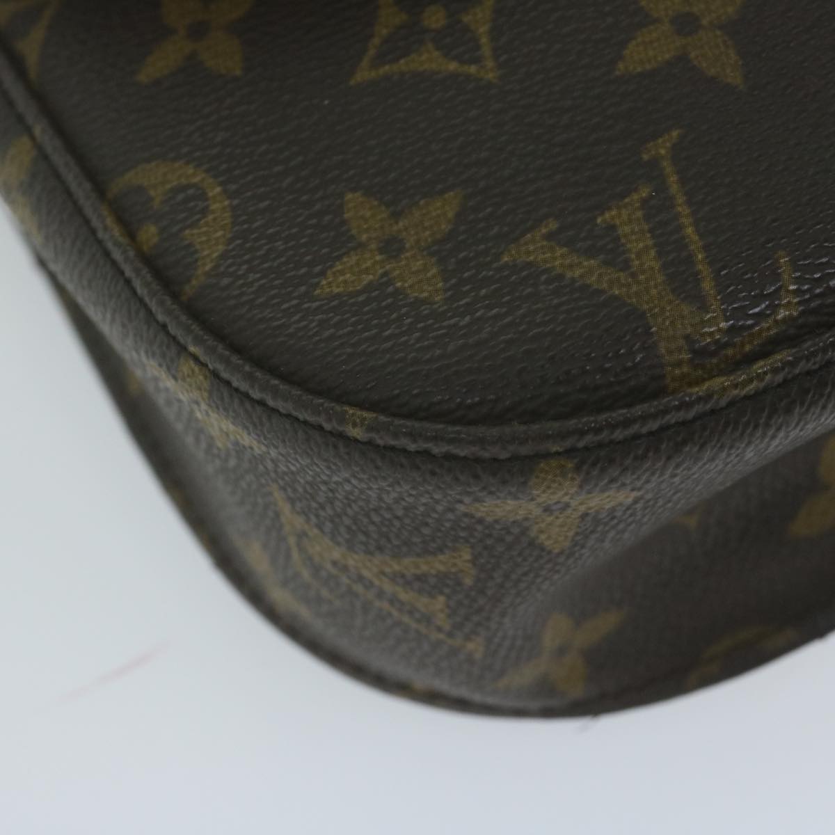 LOUIS VUITTON Monogram Saint Cloud GM Shoulder Bag M51242 LV Auth yk10581