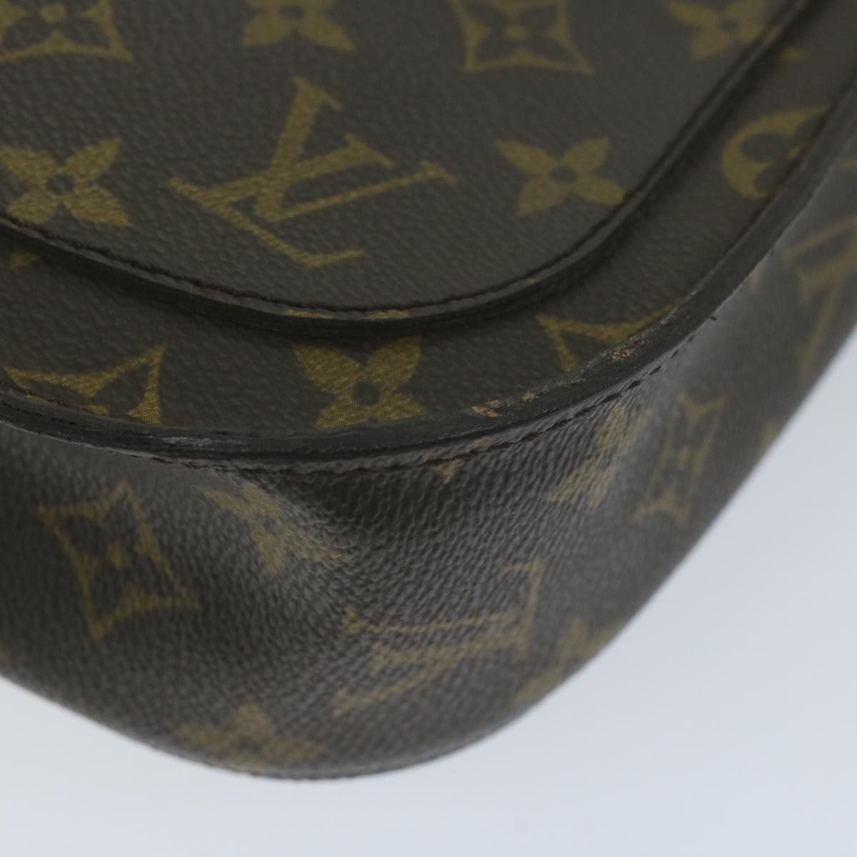 LOUIS VUITTON Monogram Saint Cloud GM Shoulder Bag M51242 LV Auth yk10581