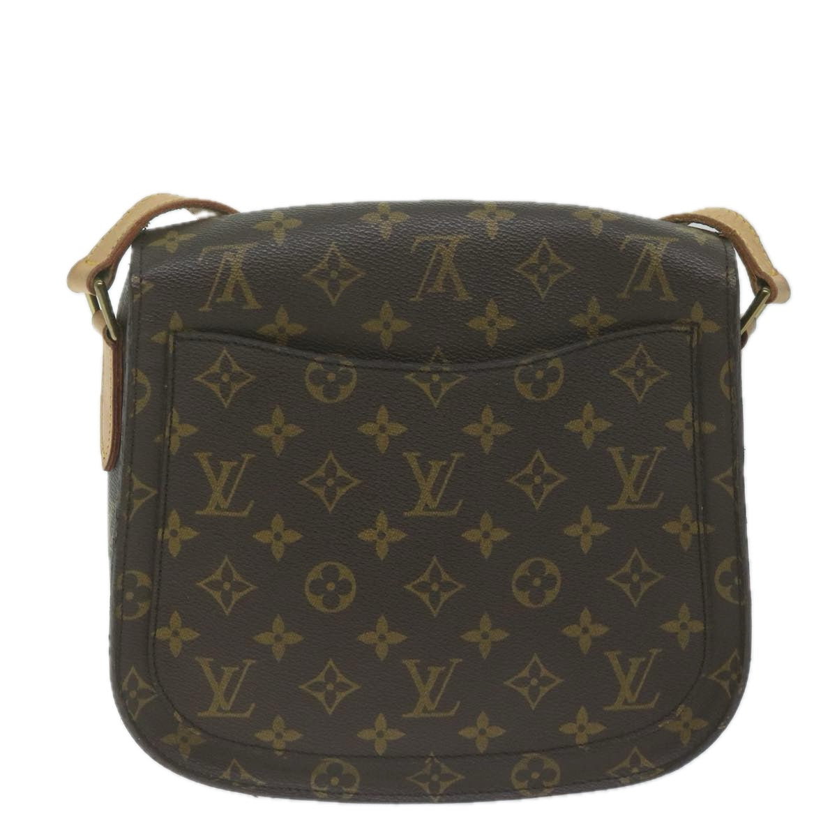 LOUIS VUITTON Monogram Saint Cloud GM Shoulder Bag M51242 LV Auth yk10581