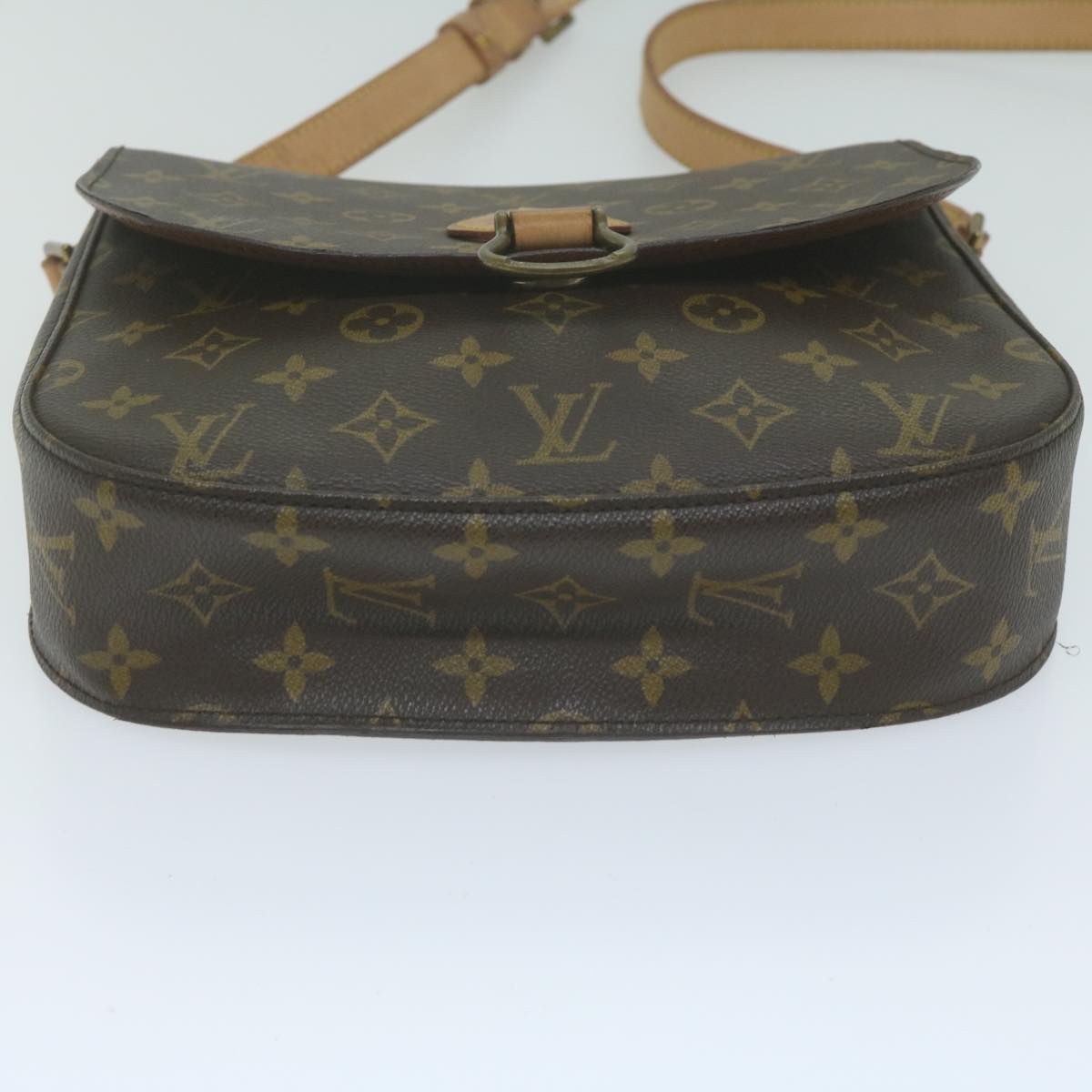 LOUIS VUITTON Monogram Saint Cloud GM Shoulder Bag M51242 LV Auth yk10581